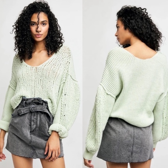Sea Bright Pullover Soda Lime 